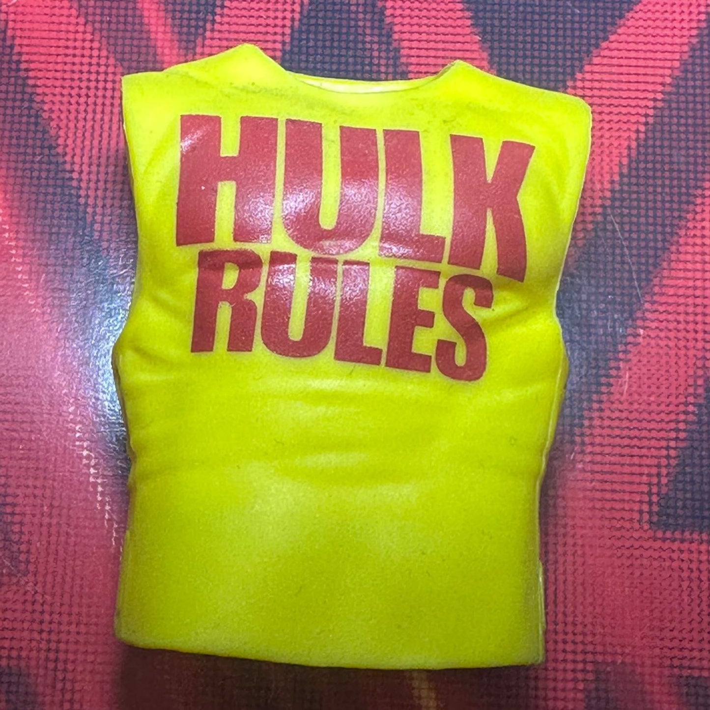WWE Canotta Hulk Hogan *Hulk Rules" per Action Figure