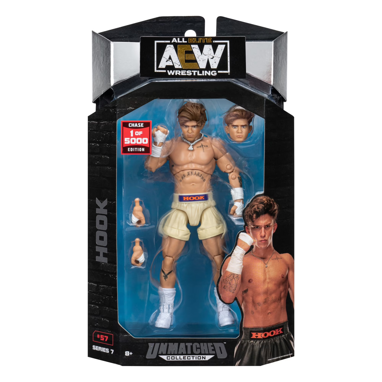 AEW Unmatched Series #7 Chase Limited Edition *1 of 5000* Hook (with Box Defender)