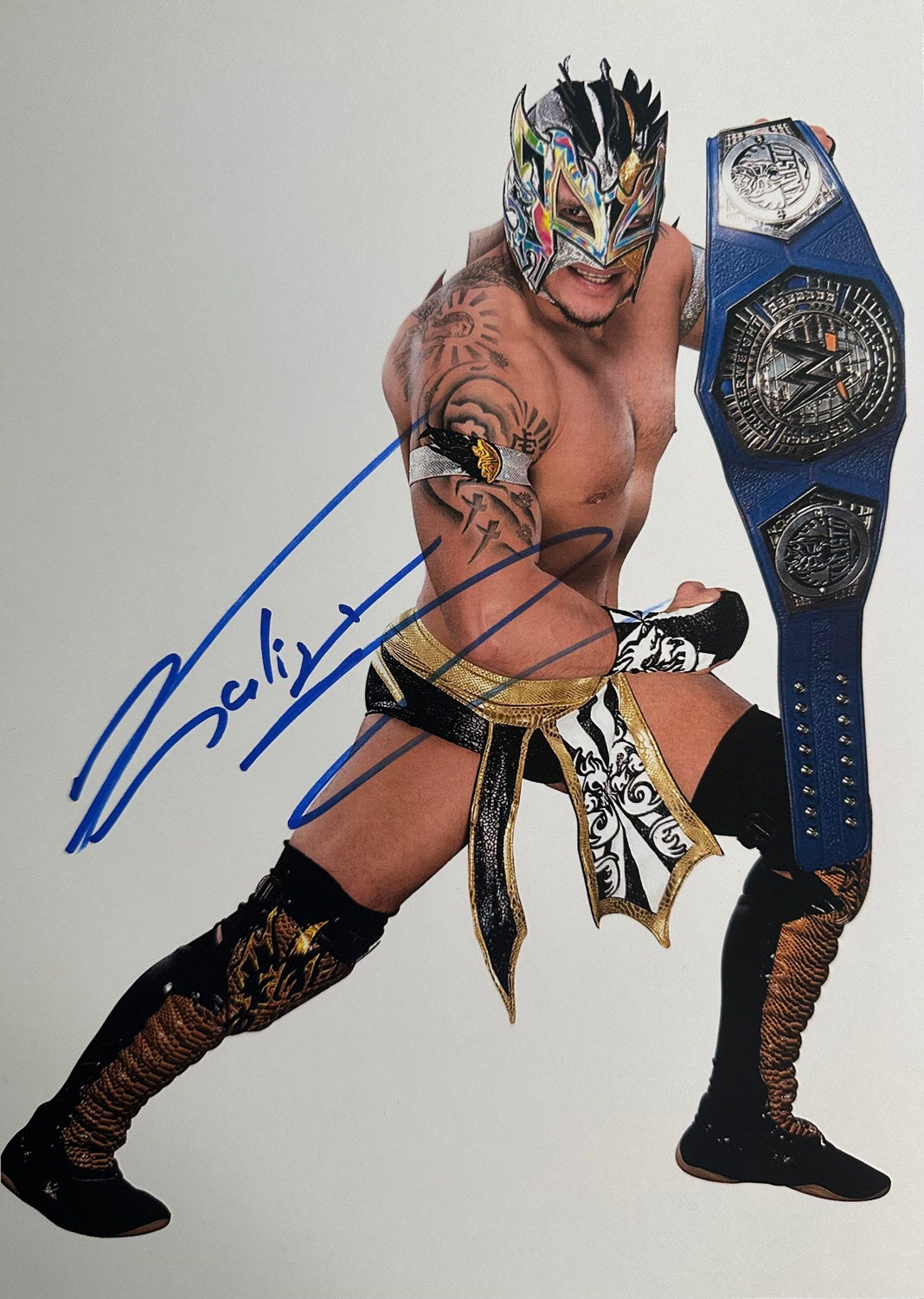 Autografo Originale - Kalisto (Samurai Del Sol) (Formato A4)