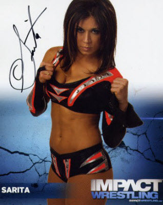 Miniposter autografato TNA 2012 - Sarita (26x20cm)