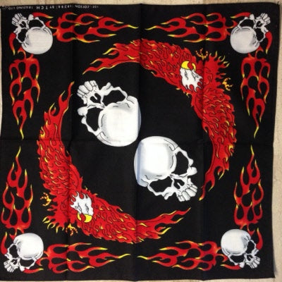 Bandana - Smoking Skull
