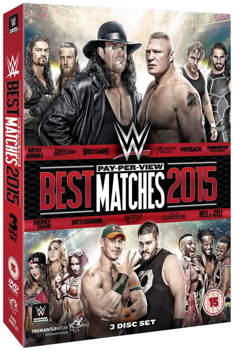 DVD - Best of PPV 2015 (3 Dischi) (Usato in ottime condizioni)