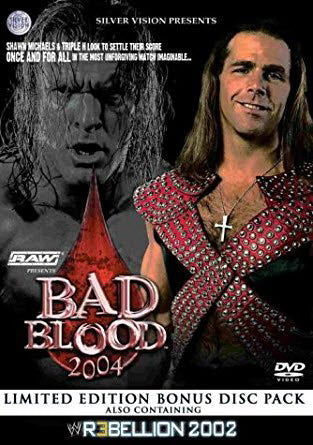 DVD Badd Blood 2004 + Rebellion 2002 (DVD Doppio) (Usato in ottime condizioni)