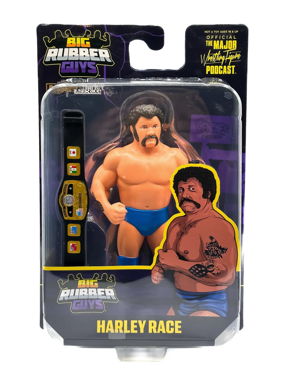 Major Podcast - Big Rubber Series #9 - Harley Race