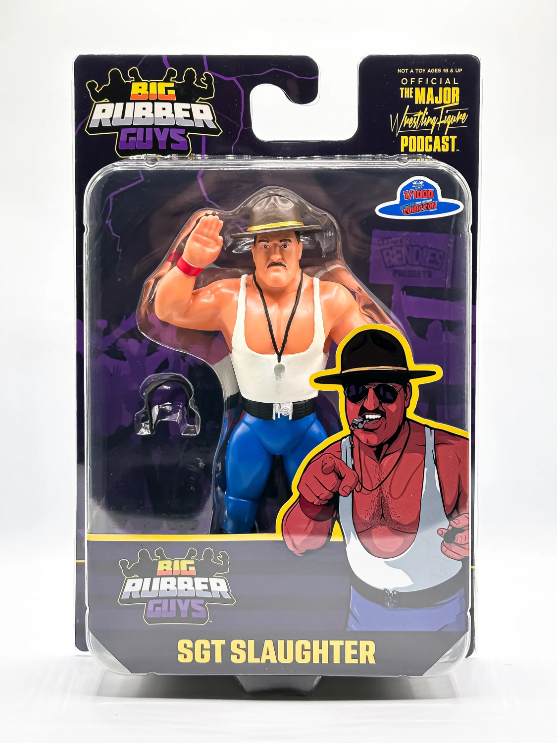 Major Podcast - Big Rubber Series - New York Comic Con Limited Edition - Sgt. Slaughter (1:1000)