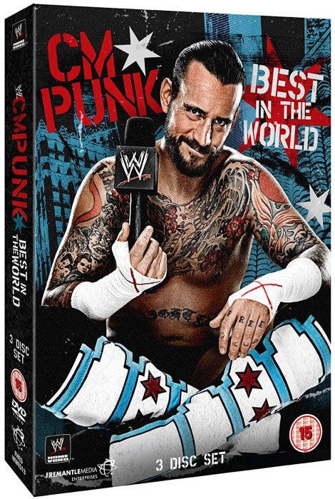 DVD CM Punk - Best in the World (3 DVD)