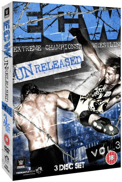 DVD - ECW Unreleased Vol. 3 (3 DVD)