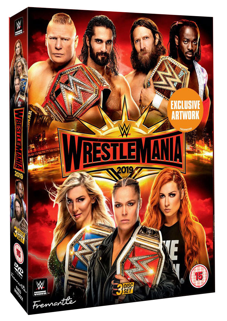 DVD - WrestleMania 35 (3 Dischi) *Limited Artwork Edition*