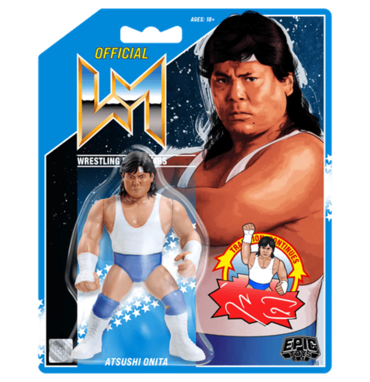 Wrestling Megastars Series #3 - Atsushi Onita