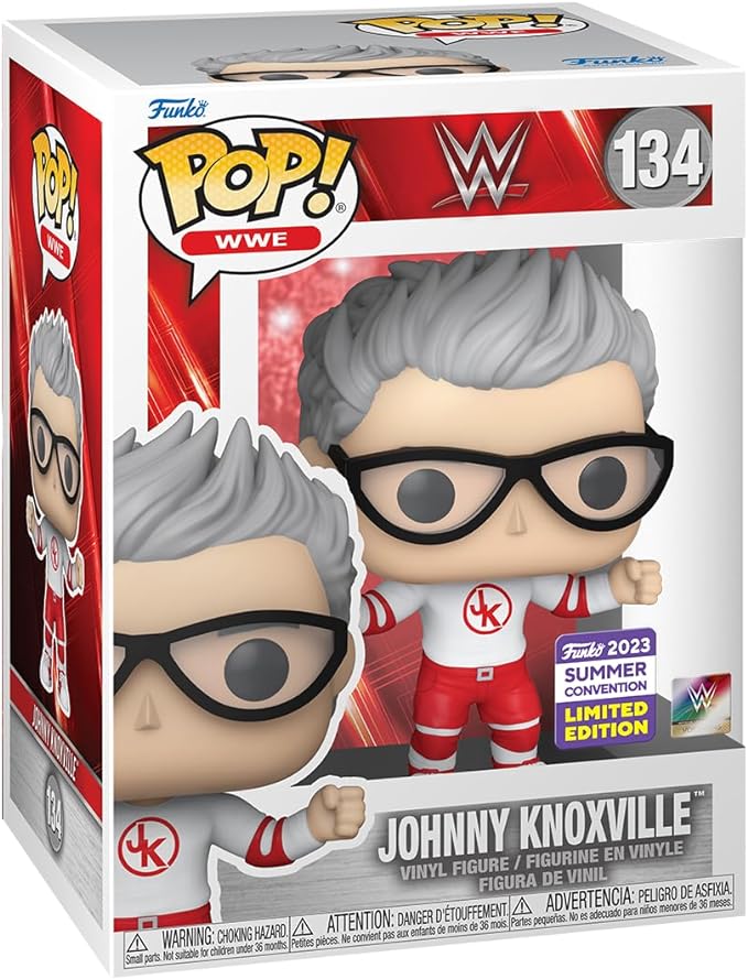 WWE Funko Pop! #134 Johnny Knoxville - 2023 Summer Convention Exclusive