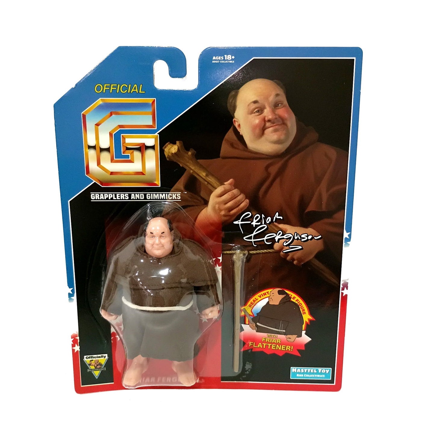 Retro Hasttel Grapplers & Gimmicks - Friar Ferguson - Mike Shaw