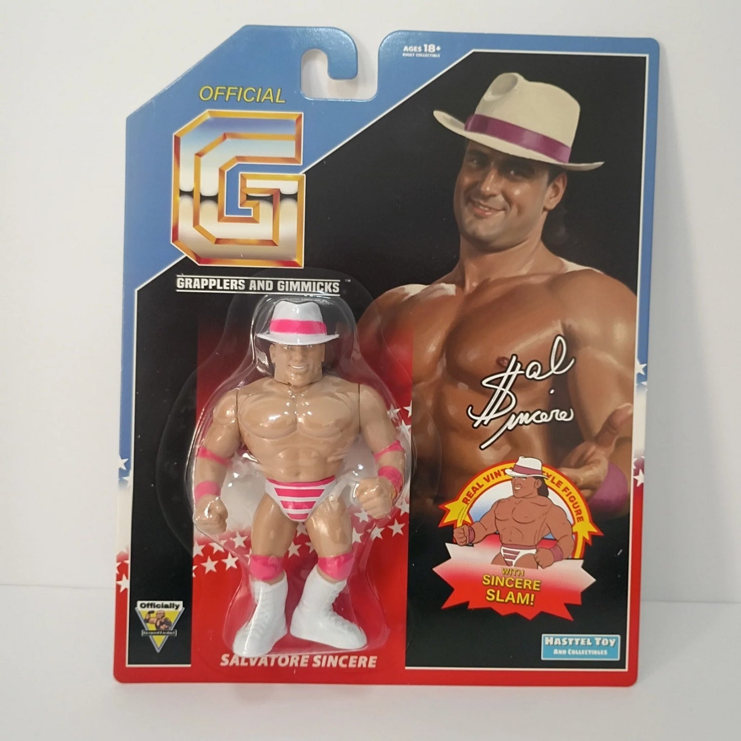 Retro Hasttel Grapplers & Gimmicks - Salvatore Sincere