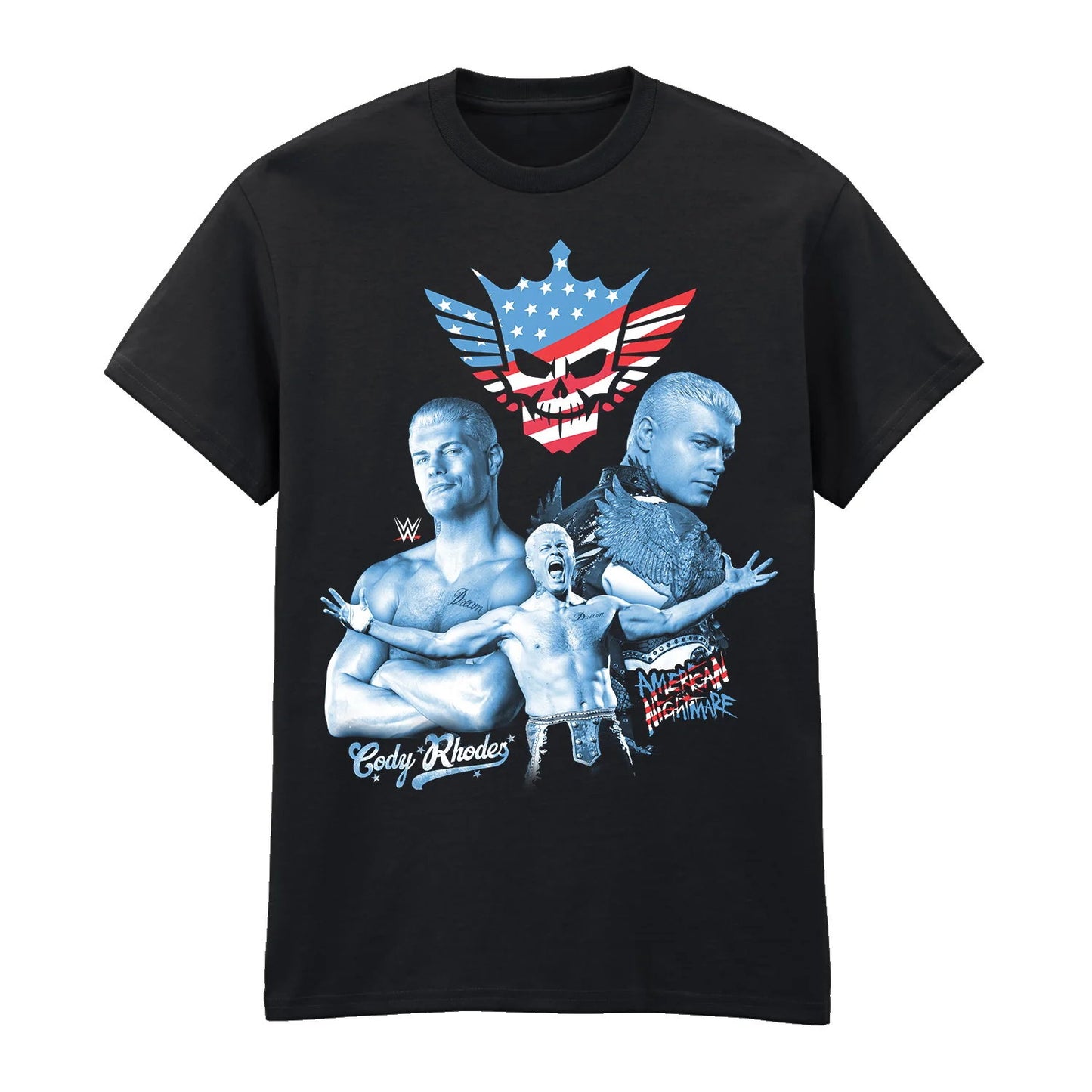 T-Shirt - WWE Official Collection 2026 - Cody Rhodes - Collage (S/M/XL/XXL)