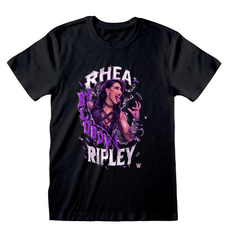 T-Shirt - WWE Official Collection 2026 - Rhea Ripley Bloody (XL)