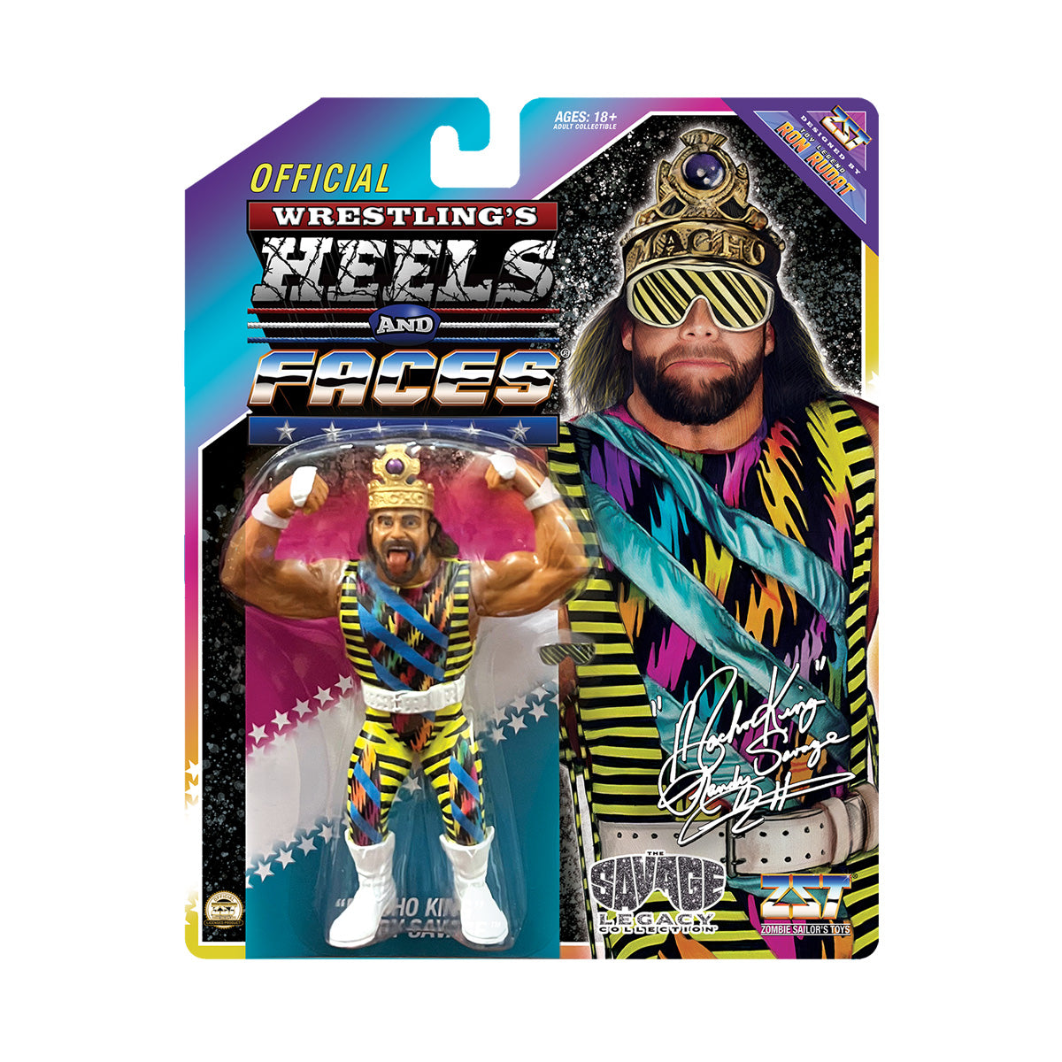 Zombie Sailor Wrestling's Heels & Faces Limited Edition - Macho King Randy Savage
