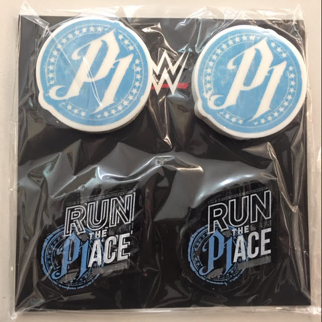 WWE Set di 4 gomme per cancellare - AJ Styles (Dimensioni box 10x10cm)