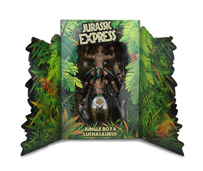 AEW Jurassic Express Limited Edition - Luchasaurus & Jungle Boy