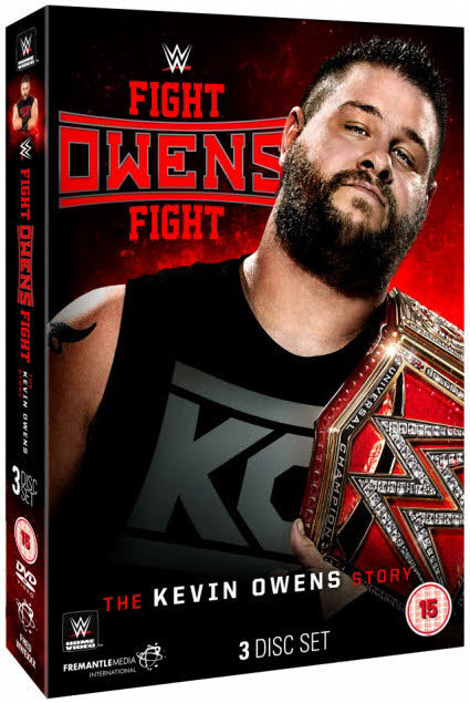DVD - Kevin Owens - Fight Owens Fight (3 Dischi)