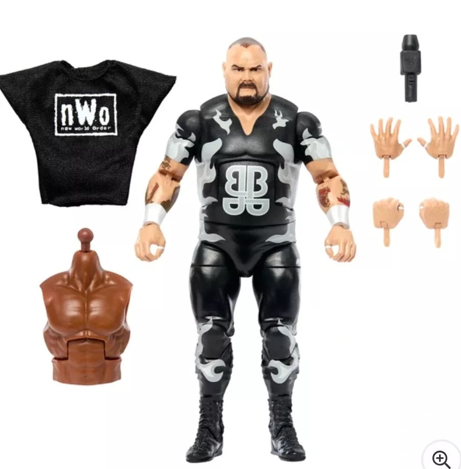 WWE Elite Monday Night War Greatest Hits - Bam Bam Bigelow *DMG*
