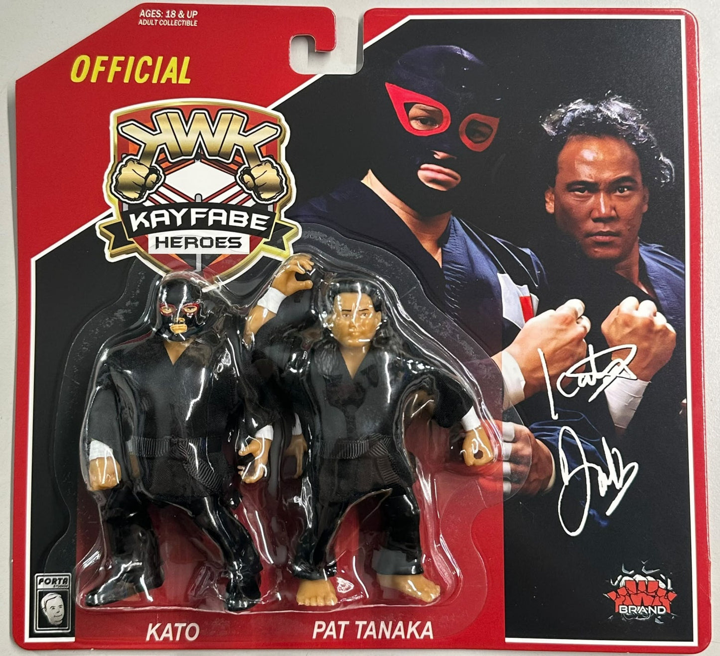 KWK Kayfabe Heroes - Kato & Tanaka - Orient Express (Red Card)