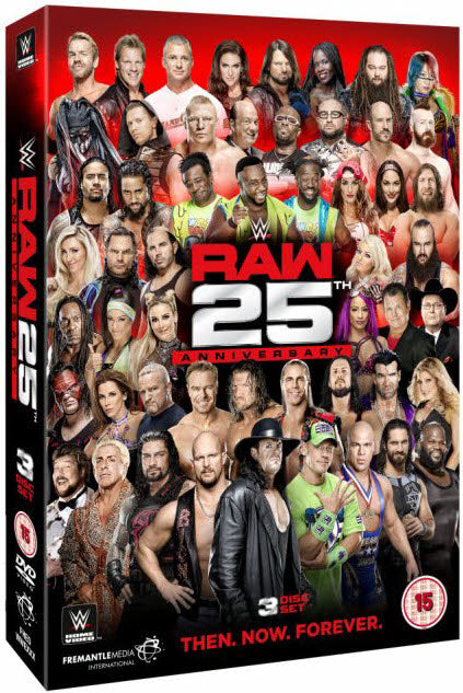 DVD - Raw 25 Anniversary (3 Dischi)