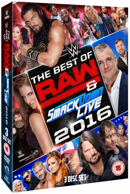 DVD - Best of Raw & Smackdown 2016 (3 DVD) (Usato in ottime condizioni)