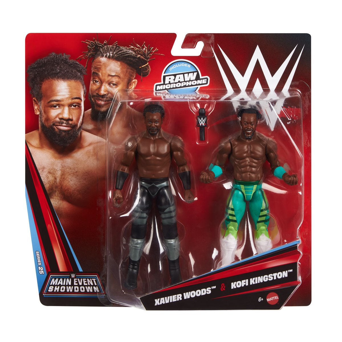 WWE Showdown Series 25 - Kofi Kingston & Xavier Woods (con microfono)