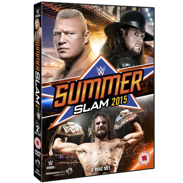 DVD - SummerSlam 2015 (Doppel-DVD) (Gebraucht, in sehr gutem Zustand)