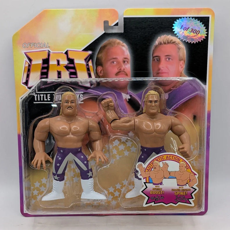 Retro TRT - Title Run Toys Retro Tag Team - The Beverly Brothers (Beau & Blake) Limited Edition 1:300