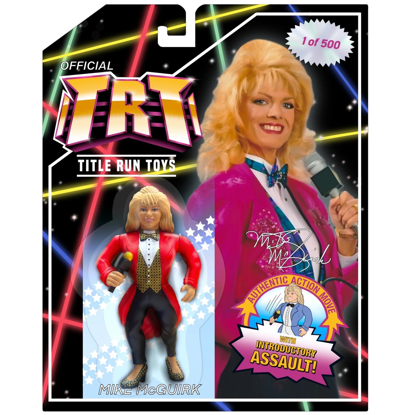 Retro TRT - Title Run Toys Retro Run in - Mike McGuirk (Red Variant)