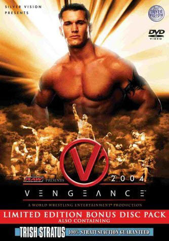 DVD Vengeance 2004 & Trish Stratus Bonus Disc (Usato in ottime condizioni)