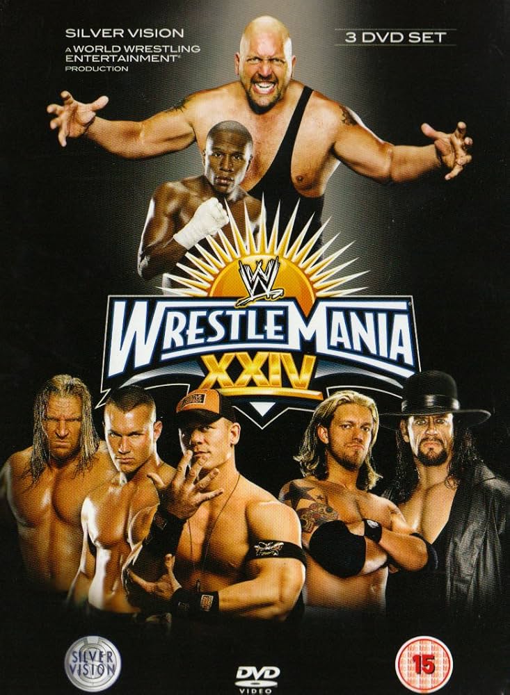 DVD WrestleMania 24 - DVD Triplo (Slim Limited Edition) (Usato in ottime condizioni)