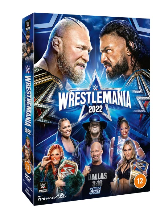 DVD WWE WrestleMania 38 (3-Disc) Digipack