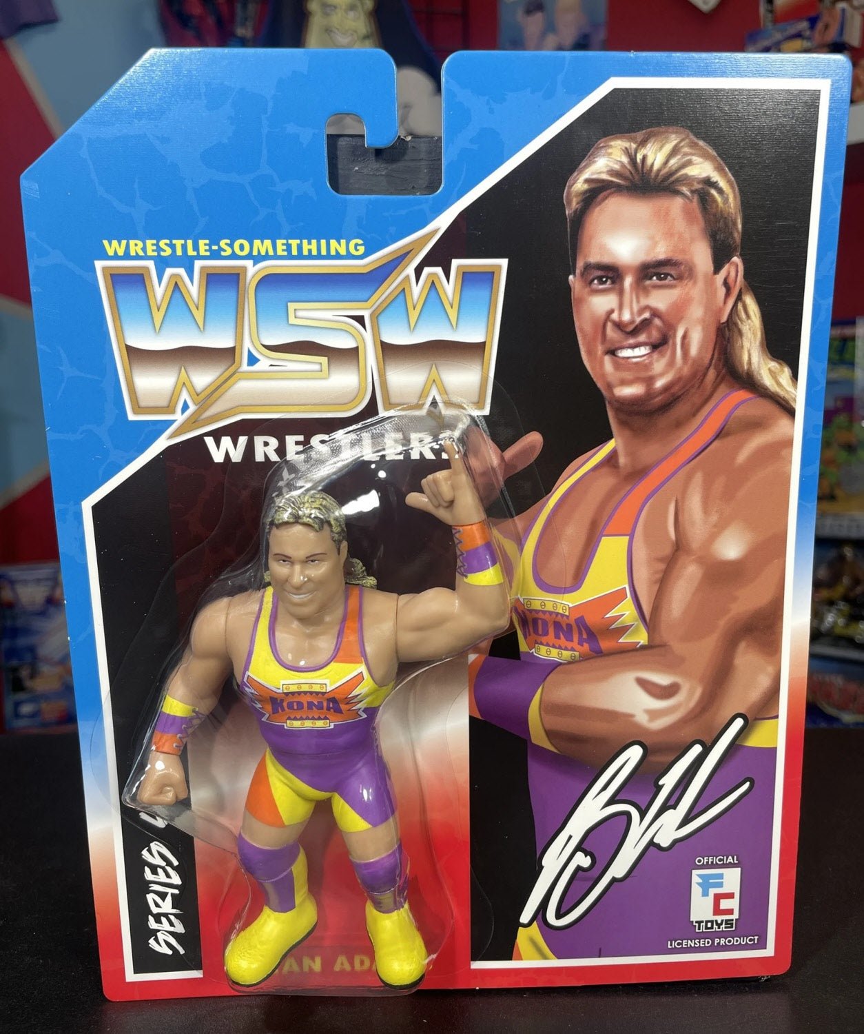 WSW Retro Style Series #4 - Kona Crush Brian Adams (Blue Card)