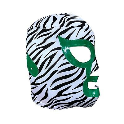 Maschera - Luchador Zebra Green