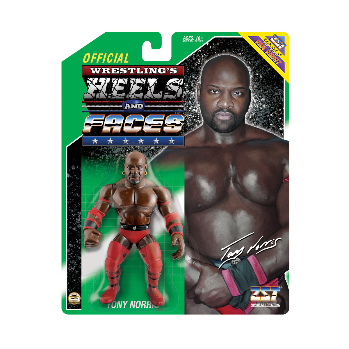 Zombie Sailor Wrestling's Heels & Faces Series #5 - Ahmed Johnson Tony Norris