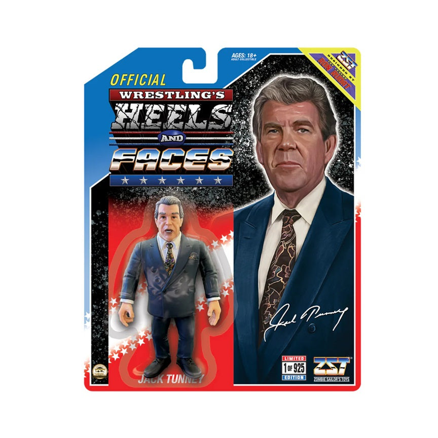 Zombie Sailor Wrestling's Heels & Faces Series - Jack Tunney (Limited Edition 1 of 925)