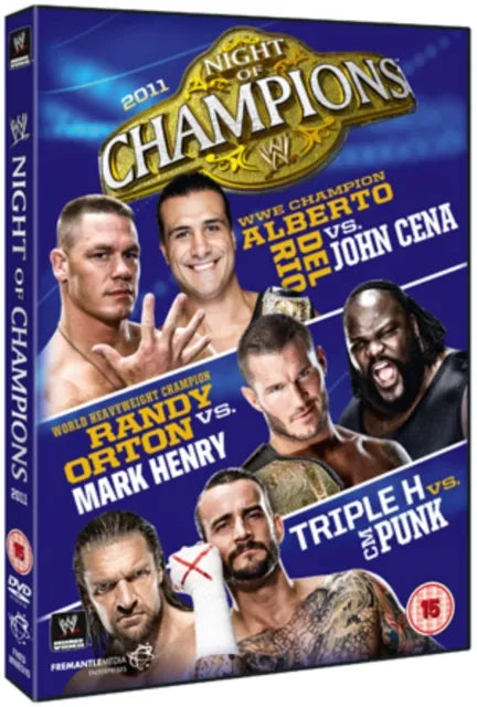 DVD WWE Night of Champions 2011
