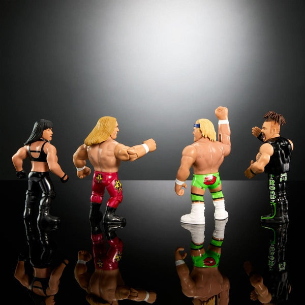 WWE Retro Pack D-Generation-X DX (Box con 4 personaggi) Limited Edition *DMG*