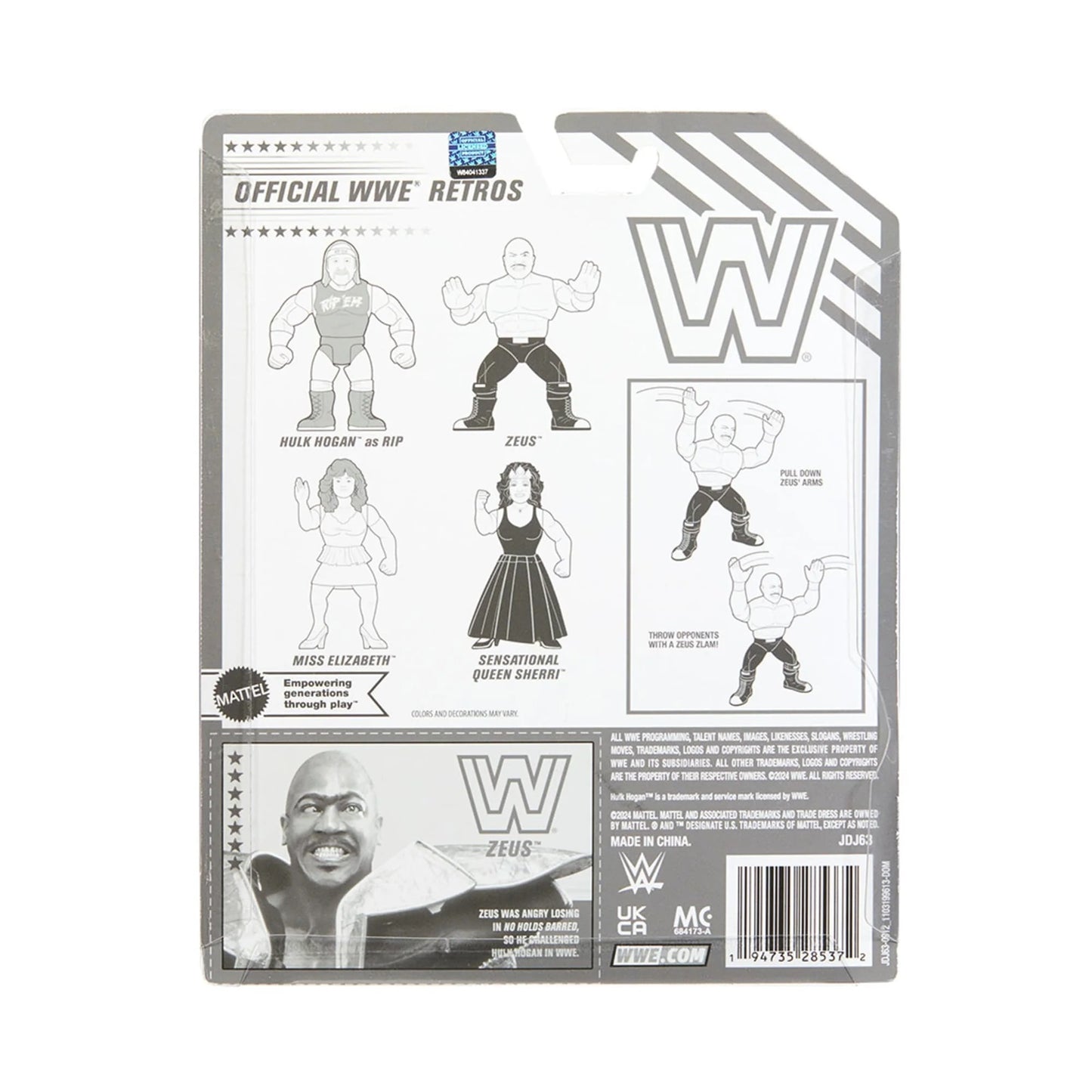 WWE Retro Pack #7 Limited Edition (Box mit 4 Figuren)