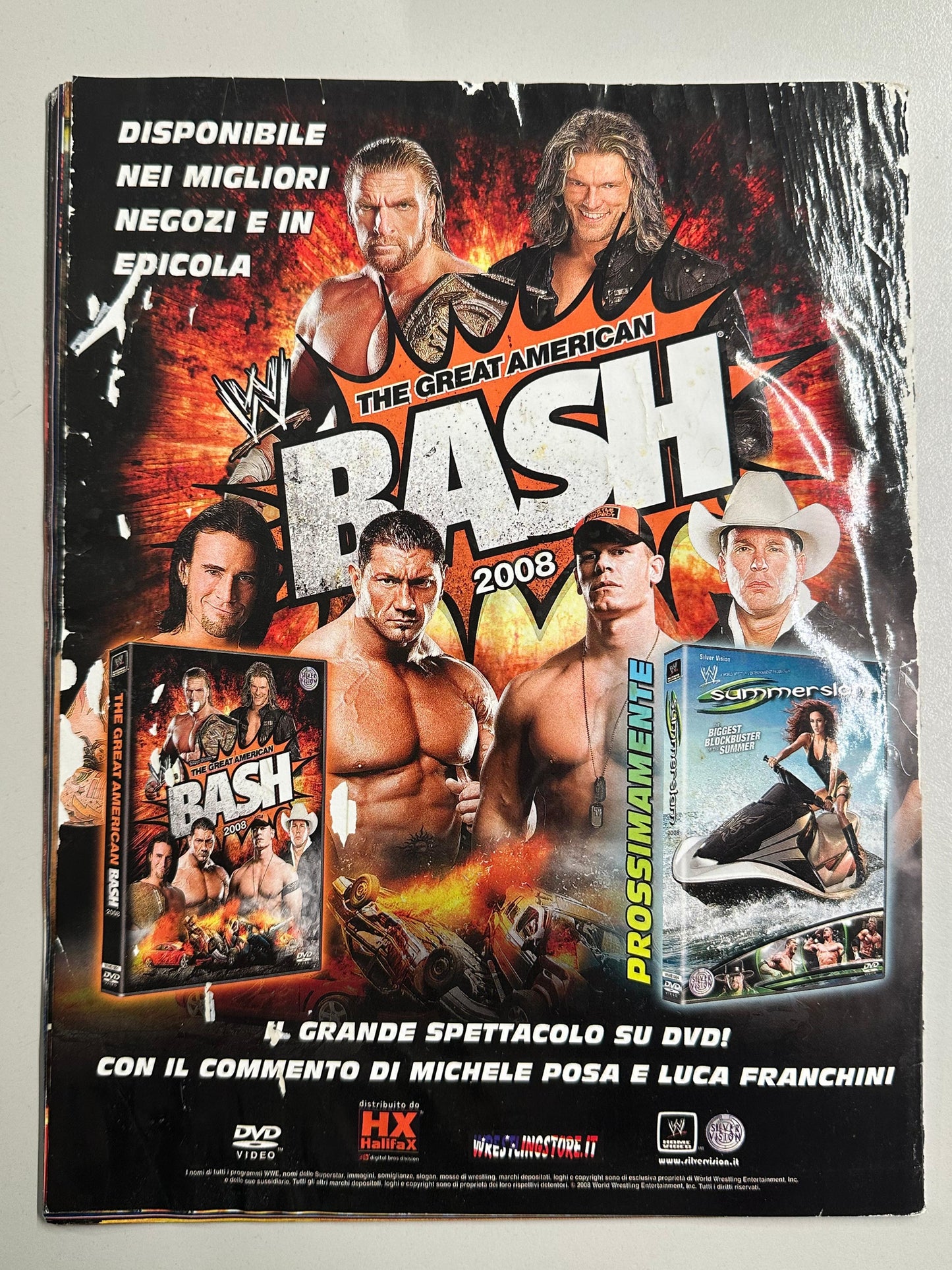 Tutto Wrestling Magazine - Dicembre 2008 (Condizioni non perfette, vedi le foto)