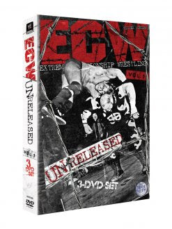 DVD ECW Unreleased Vol. 1 (3 DVD) (Usato in ottime condizioni)