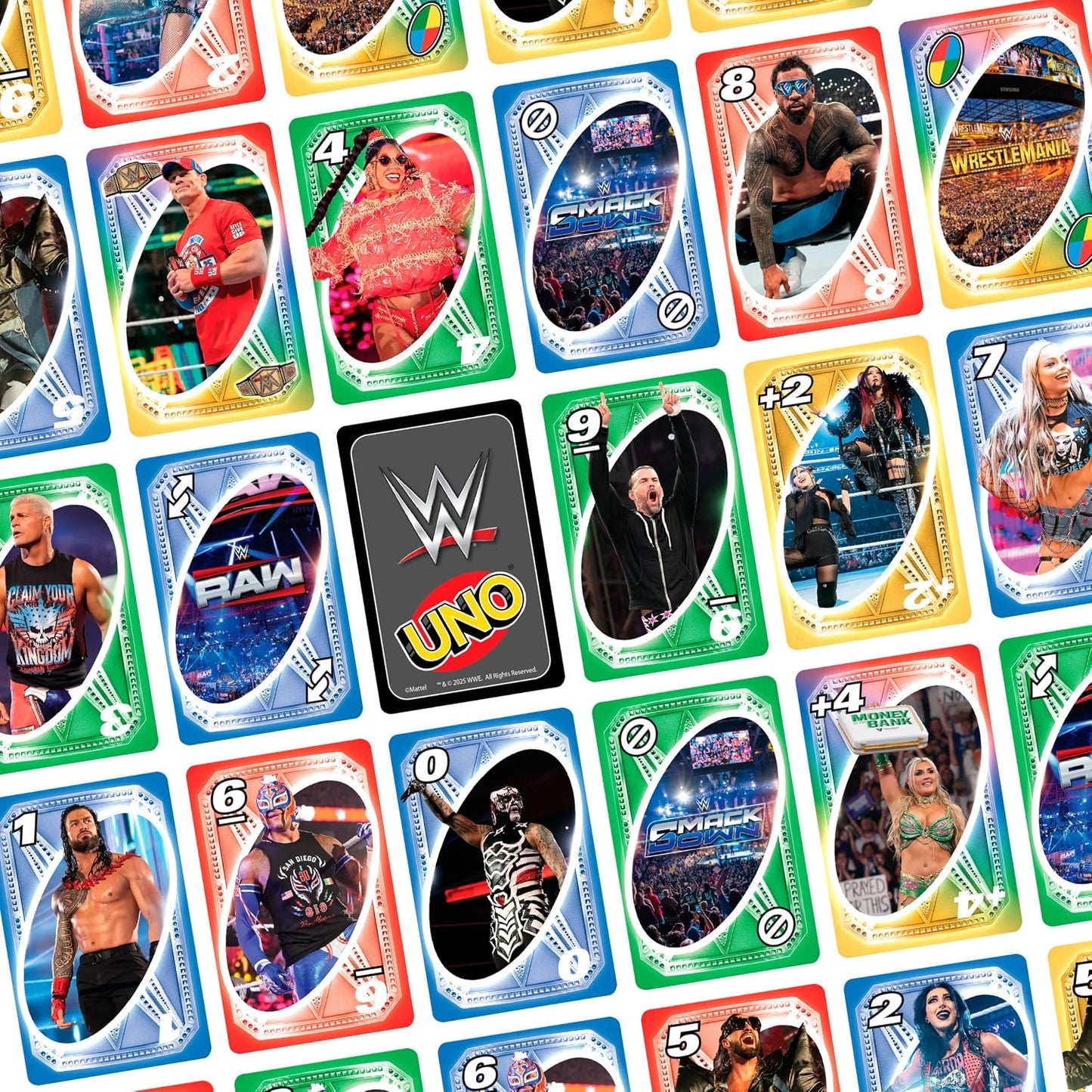 WWE Mattel Games UNO - WWE Card Game 2026