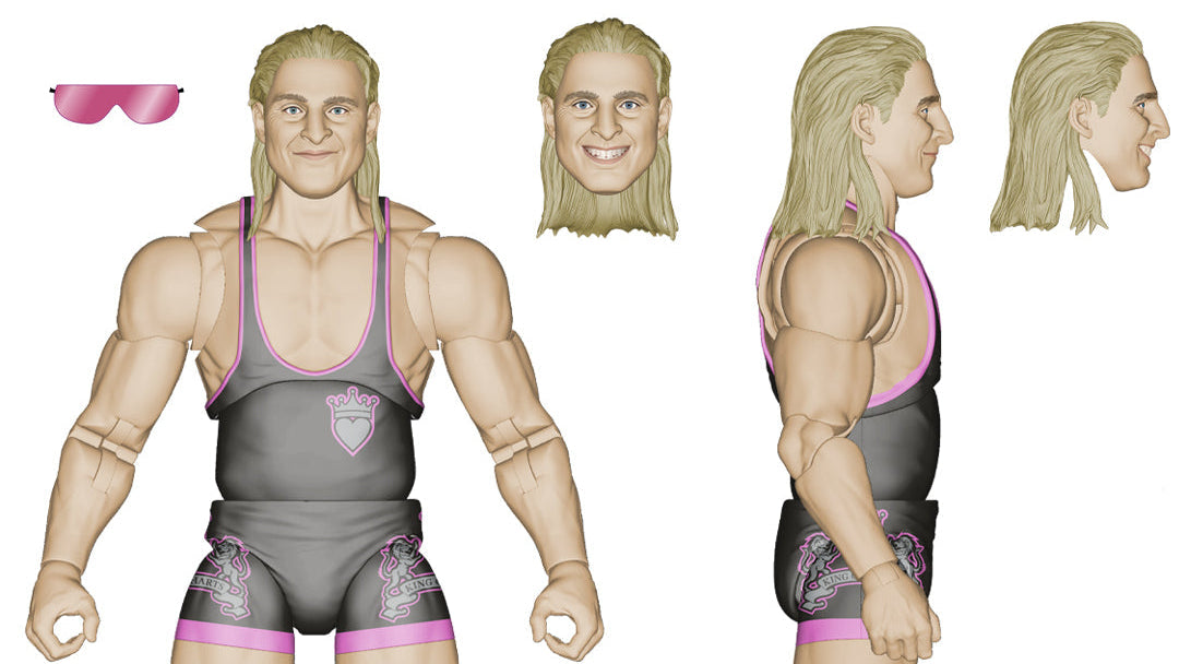 Dicembre - AEW Owen Hart Supreme Pink & Black