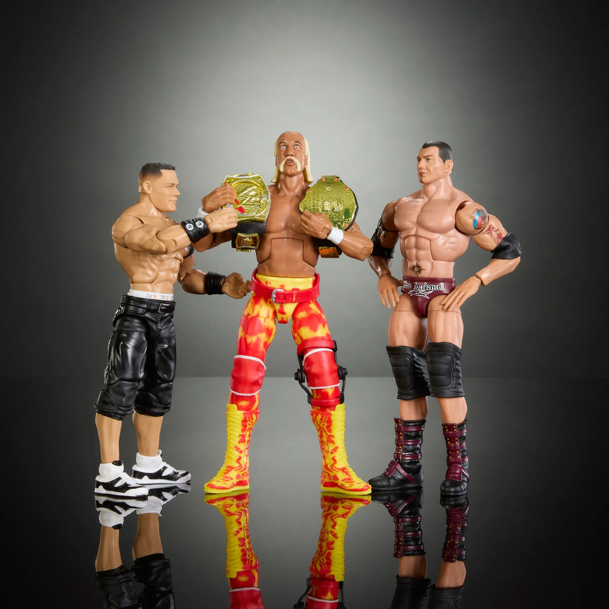 WWE Elite Raw 3-Pack: John Cena, Hulk Hogan & Batista (Limited Edition)