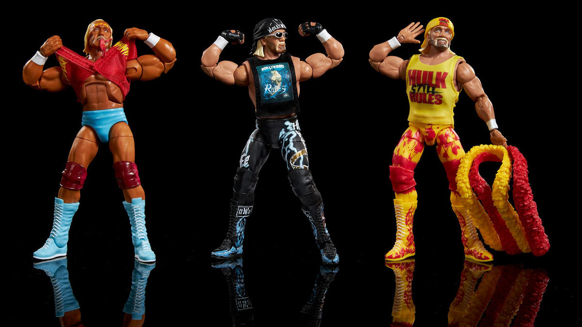 WWE Elite Raw 3er-Pack: Hulkamania 40th Anniversary - Hulk Hogan (US-Version)