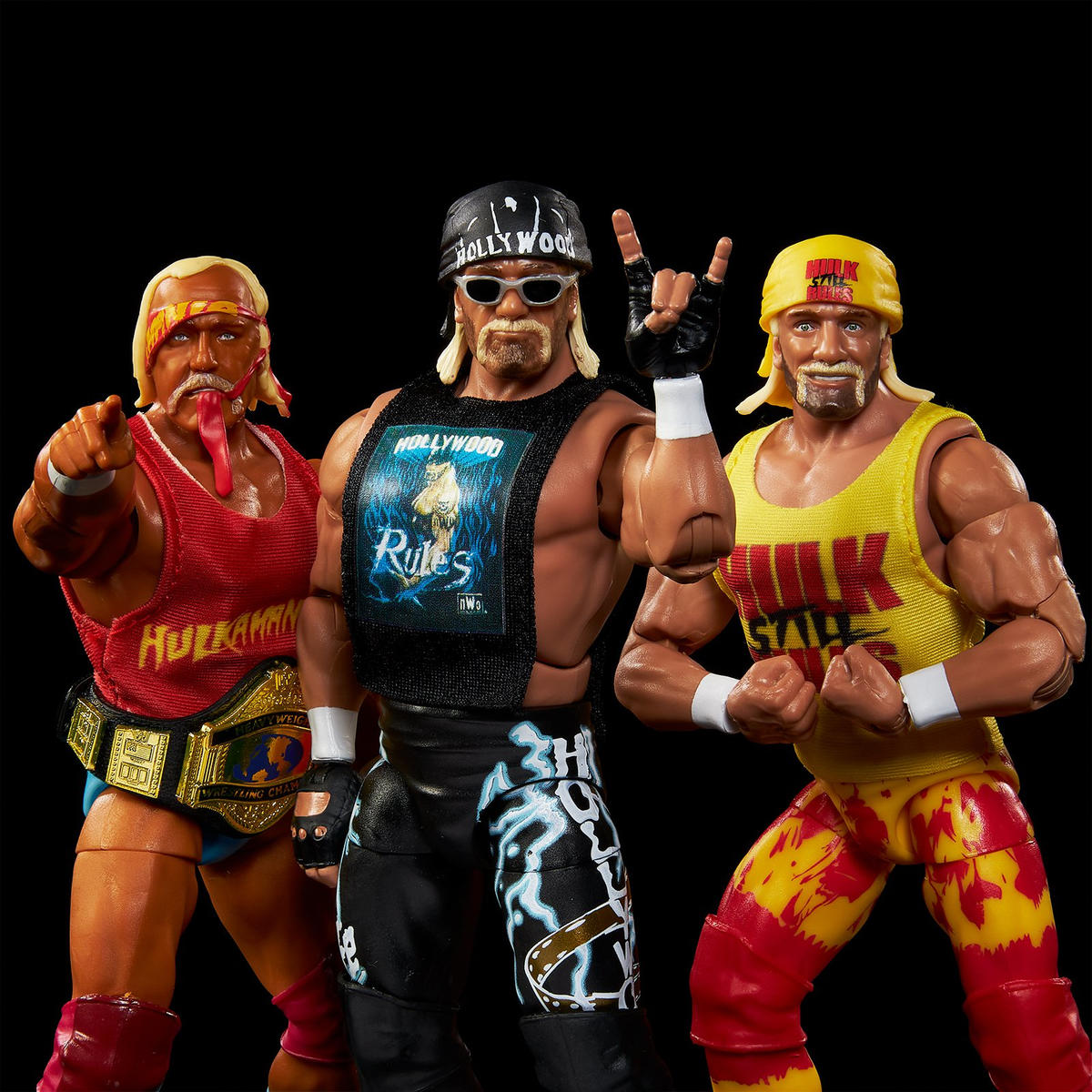 WWE Elite Raw 3er-Pack: Hulkamania 40th Anniversary - Hulk Hogan (US-Version)