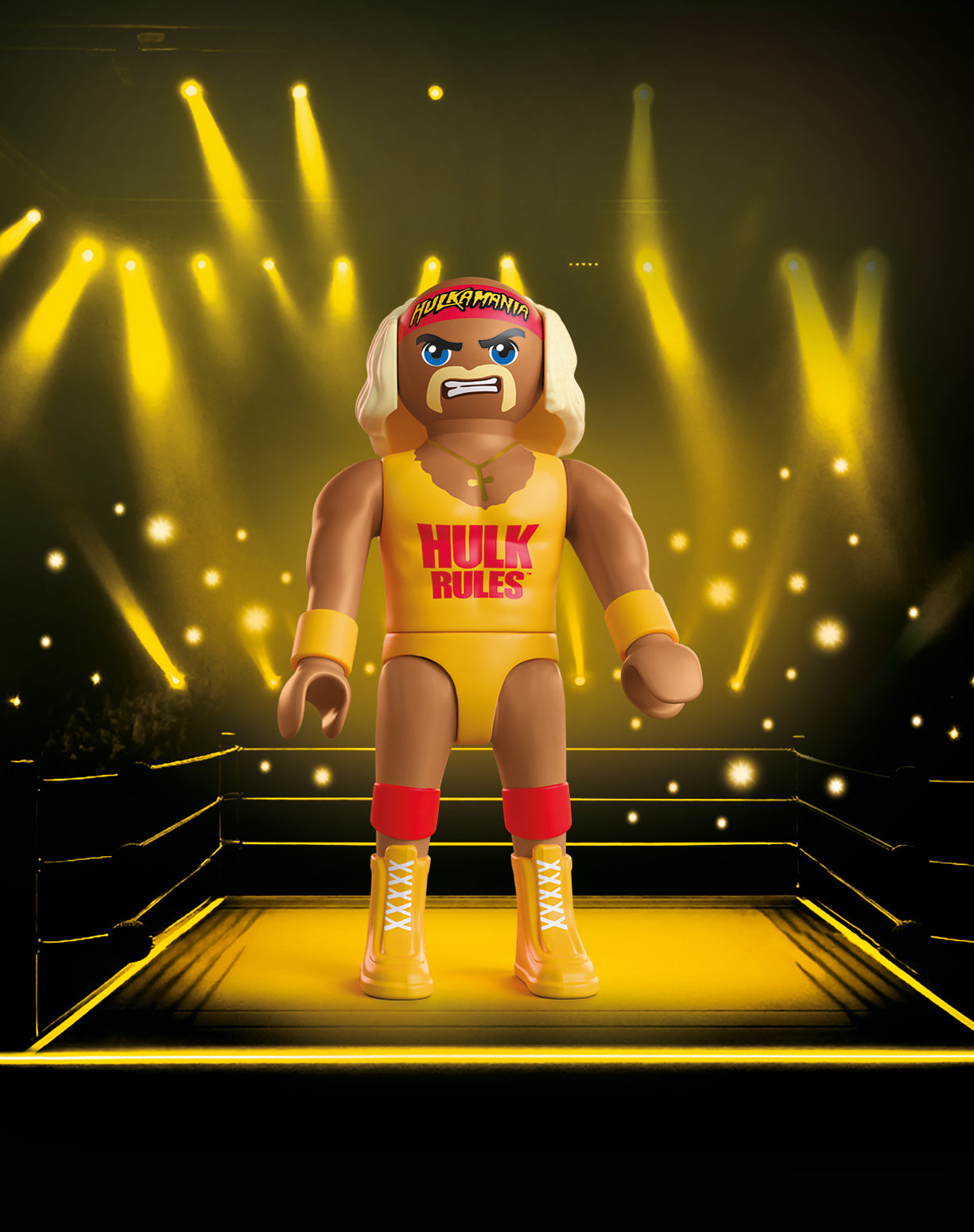 WWE Playmobil 2026 - Hulk Hogan *DMG* (Confezione lievemente ammaccata, contenuto perfetto)