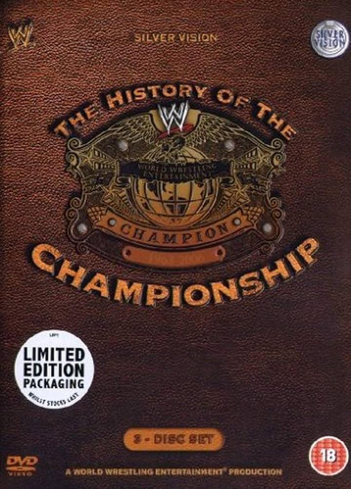 DVD - WWE The History of the WWE Championship (3 Dischi Digipack) Limited Edition Packaging (Usato in ottime condizioni)