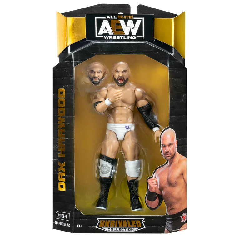 AEW Unrivaled Serie 12 - FTR - Dash Harwood & Cash Wheeler (Set) *DMG*